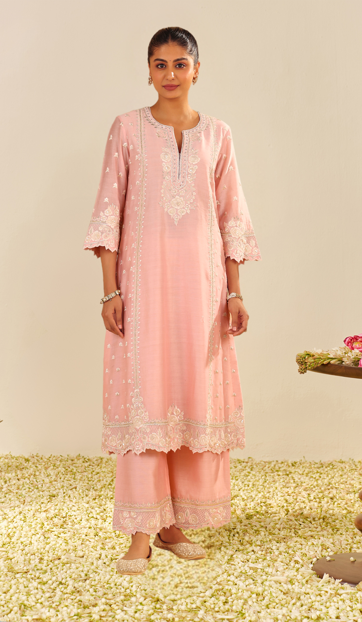 Sumaiya - A-Line Kurta With Palazzo