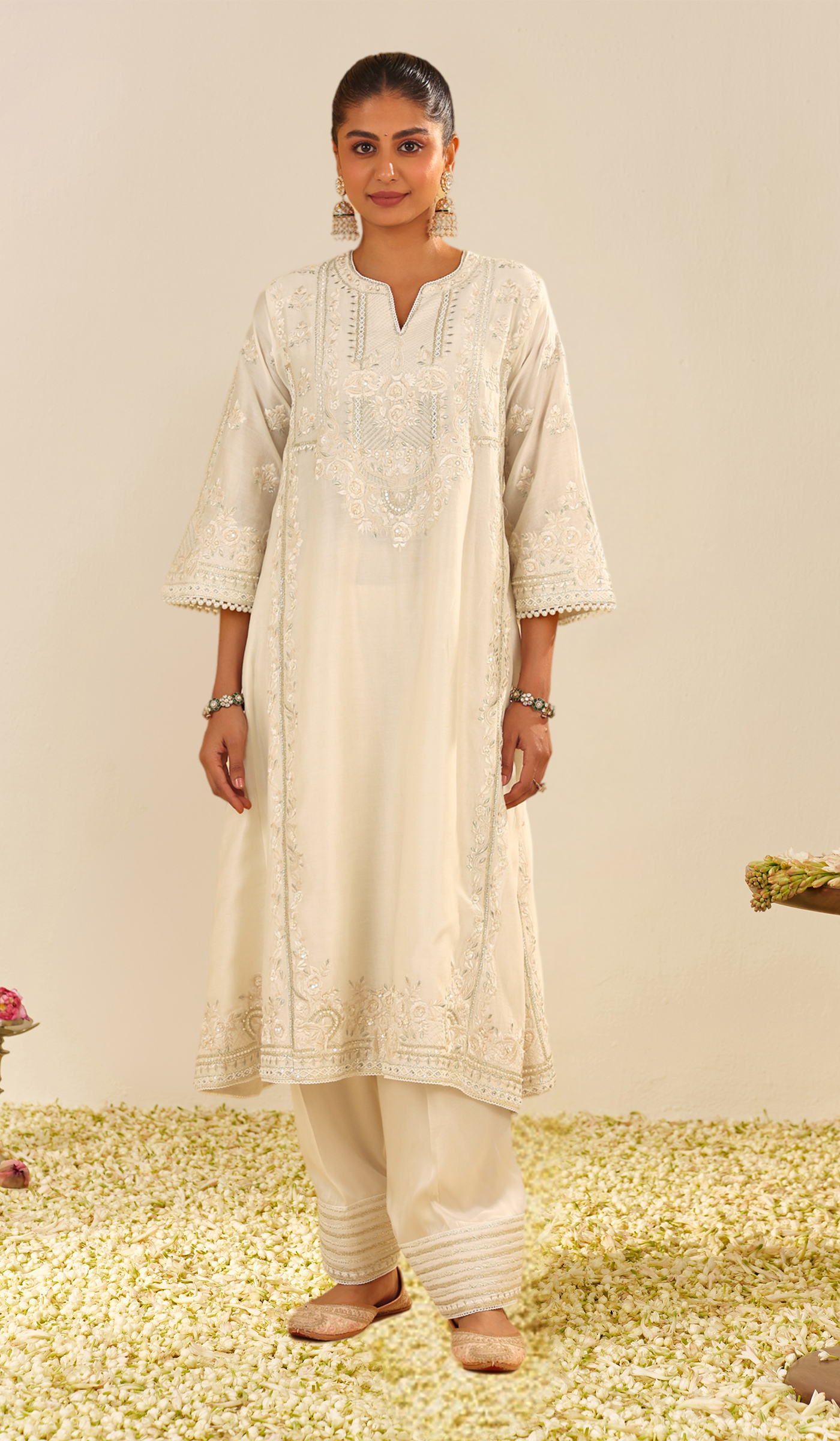 Maziya - Long Chauga With Salwar