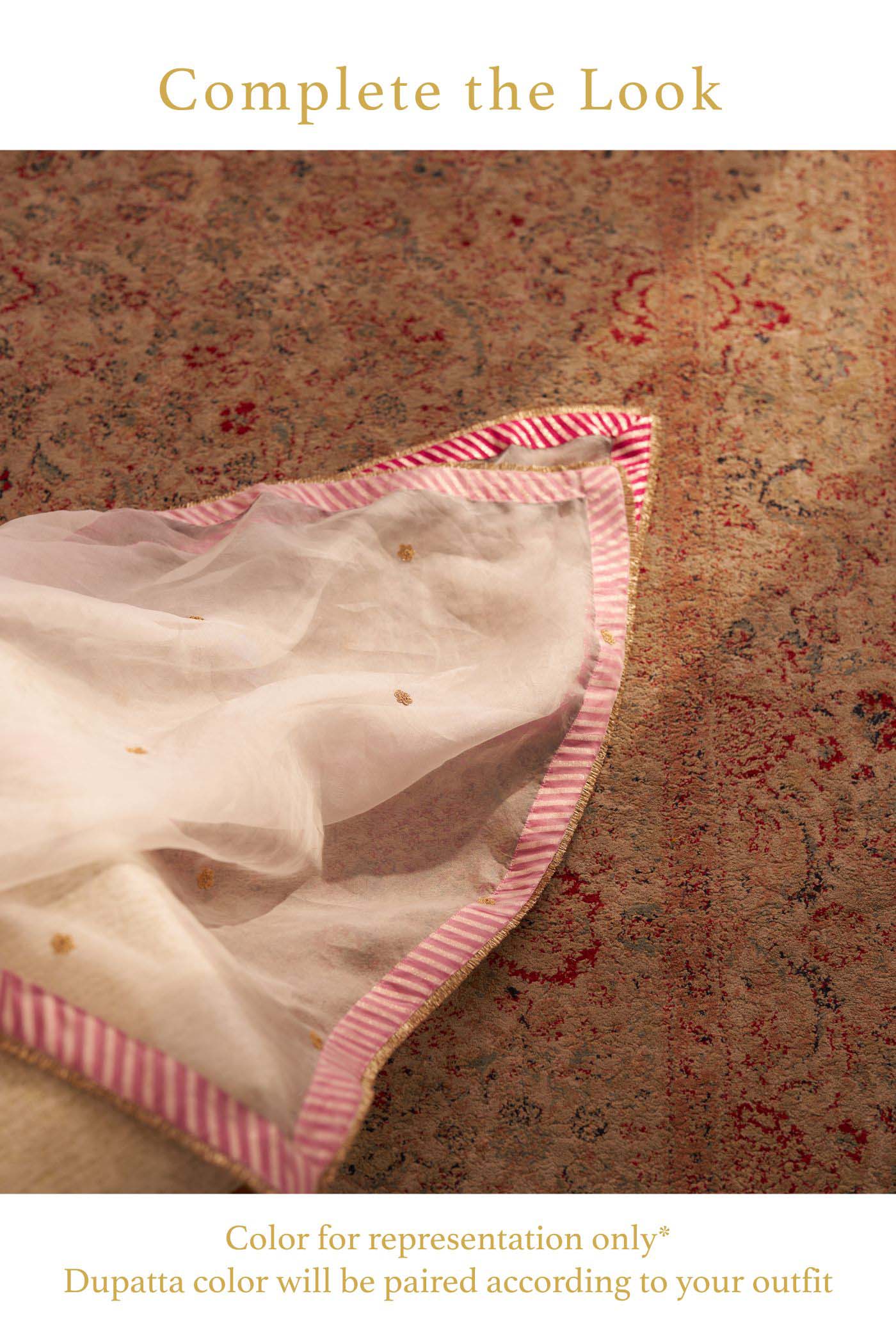 AMAYA - DAISY IVORY LONG KAFTAN WITH SALWAR (Lxrts)