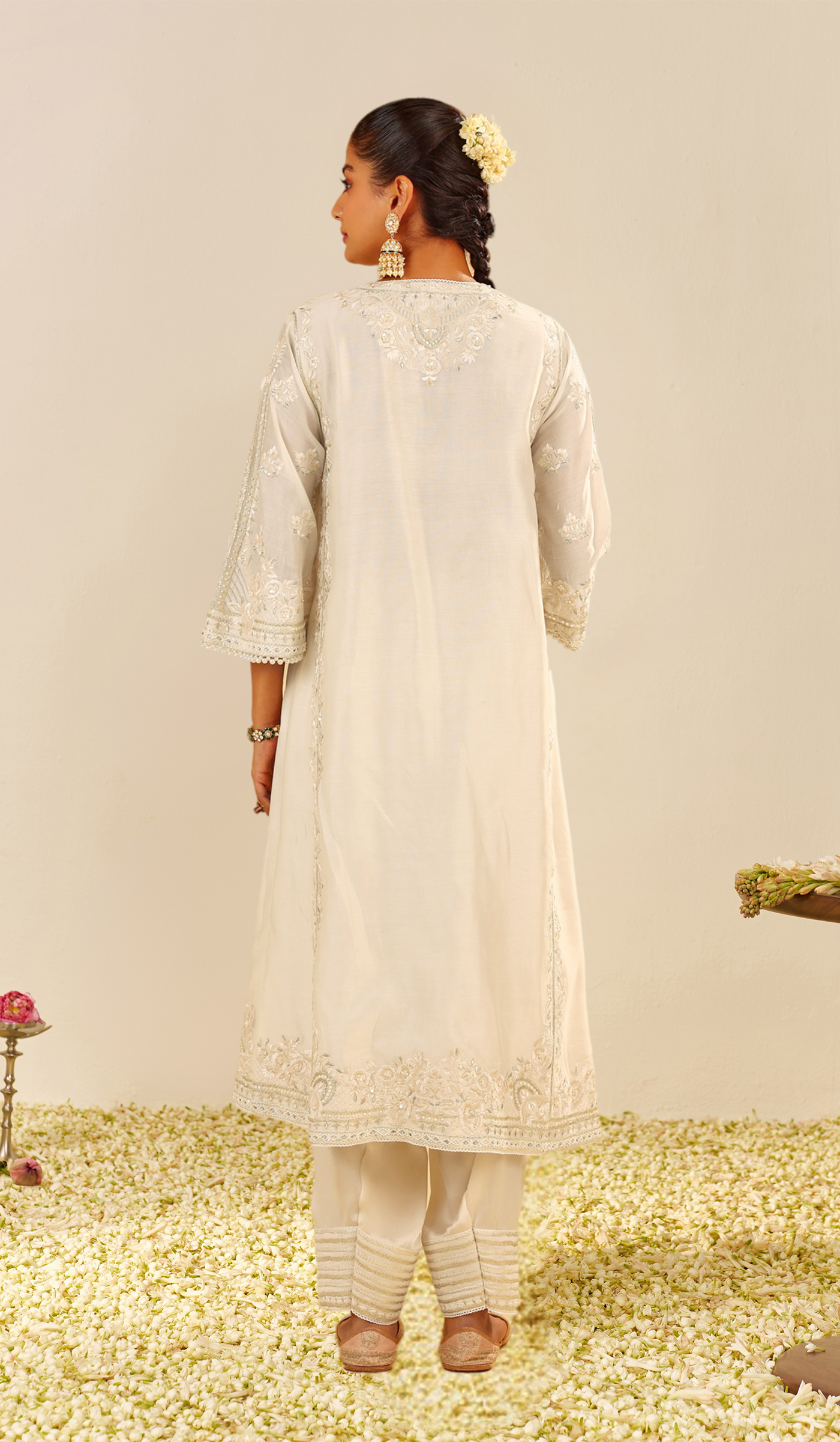Maziya - Long Chauga With Salwar