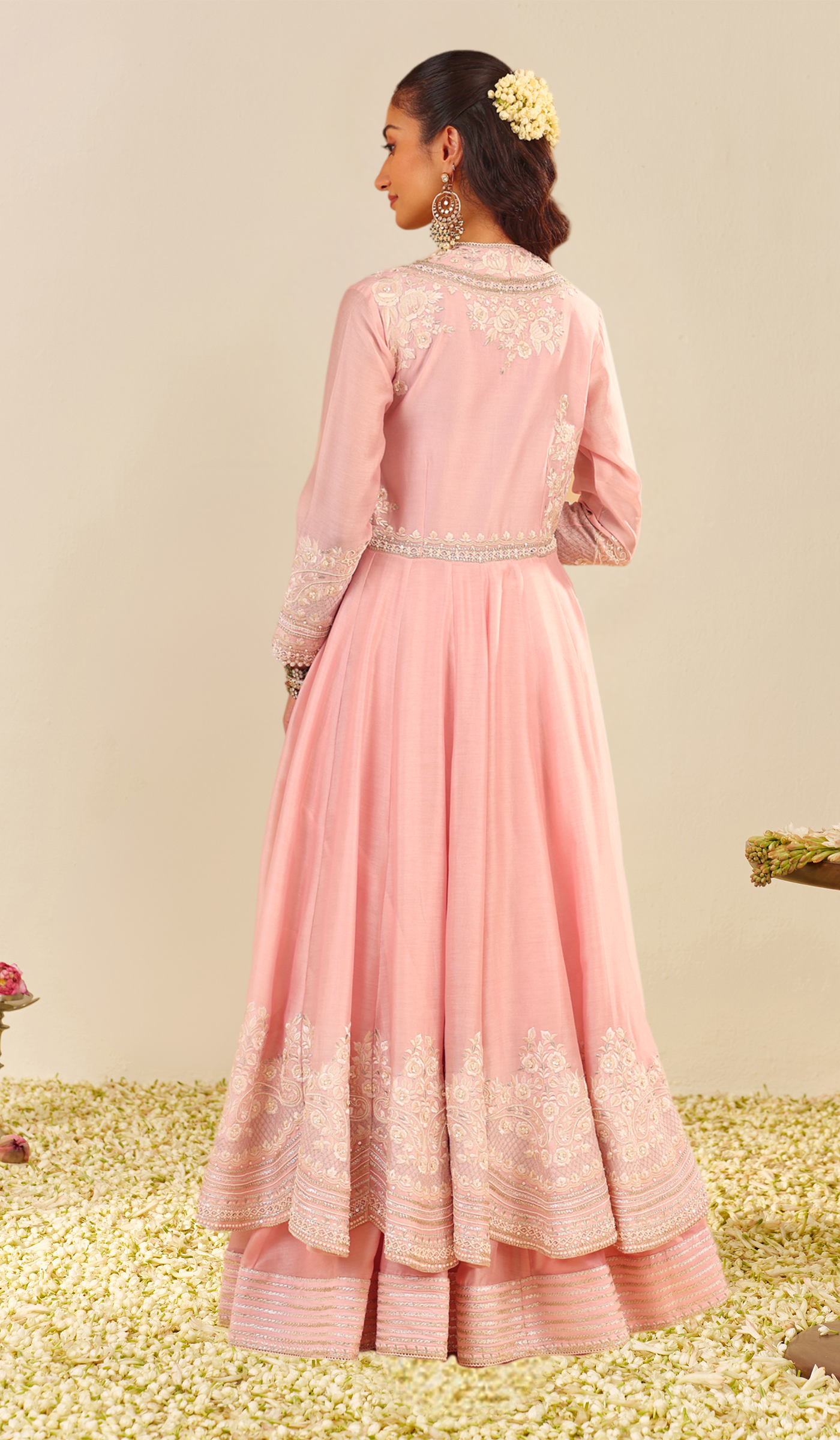 Ameena - Long Anarkali With Skirt