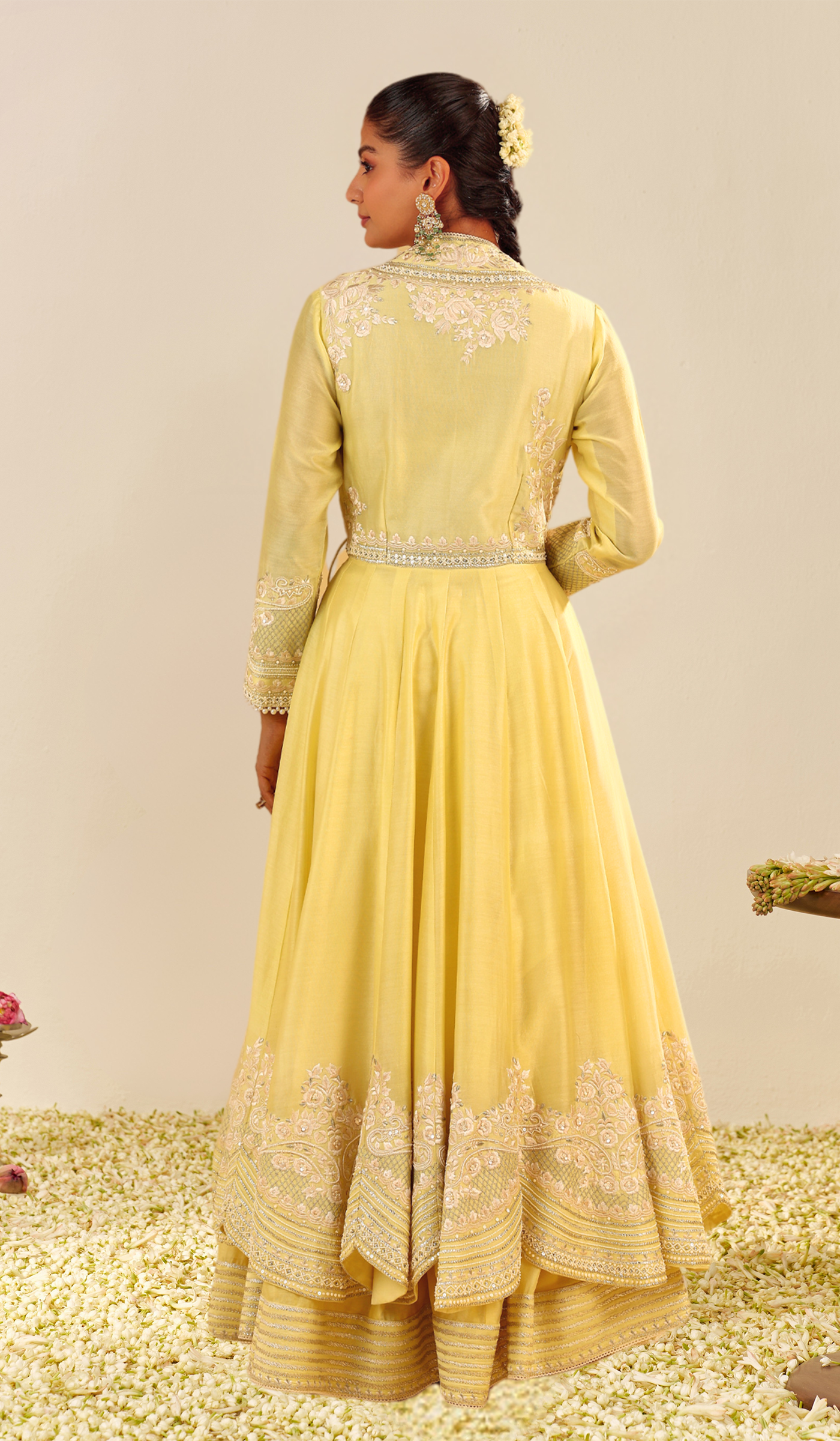 Ameena - Long Anarkali With Skirt