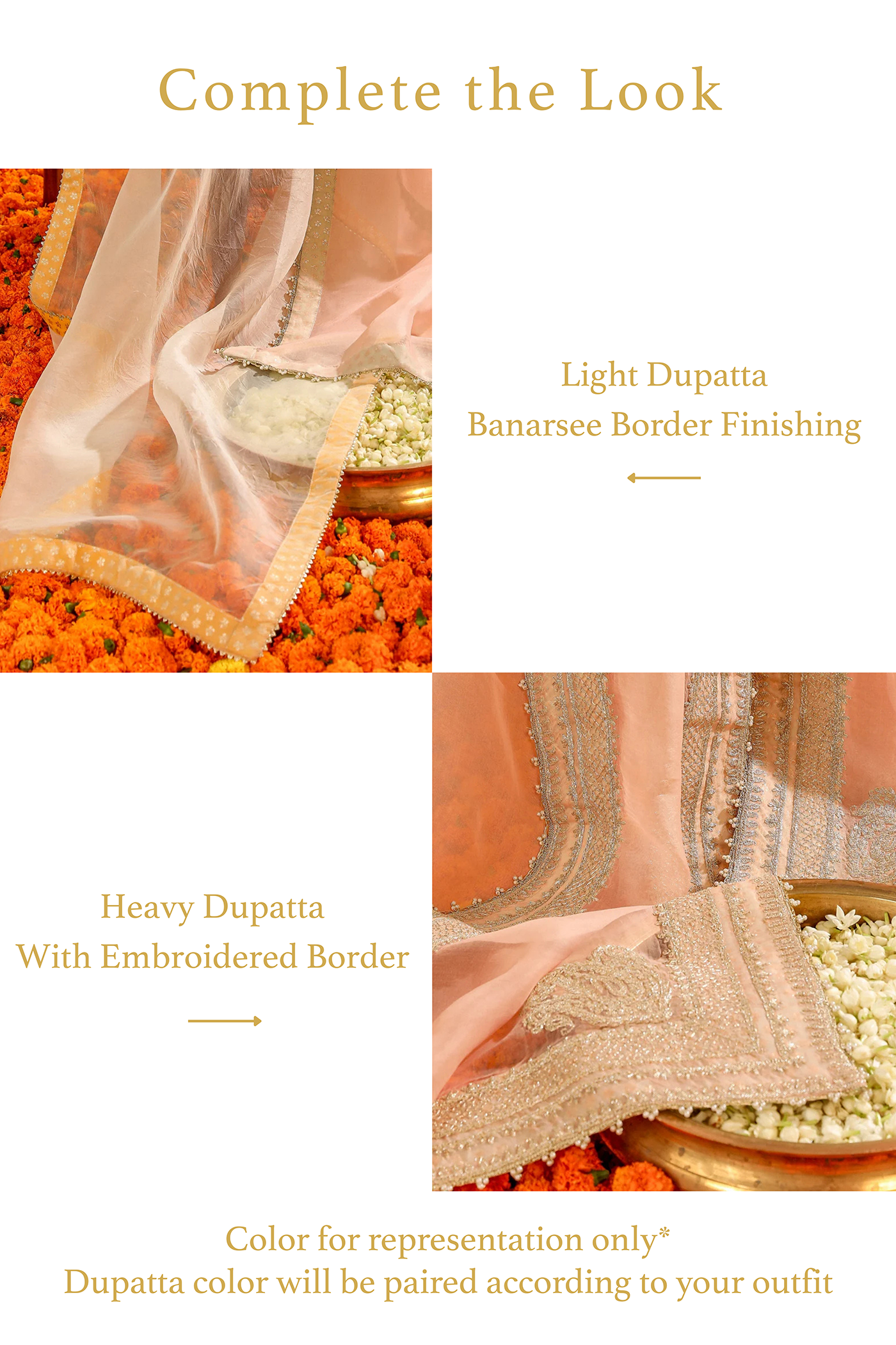 Fayaaz - Daisy Ivory Hand Embroidered Short Choga with Salwar