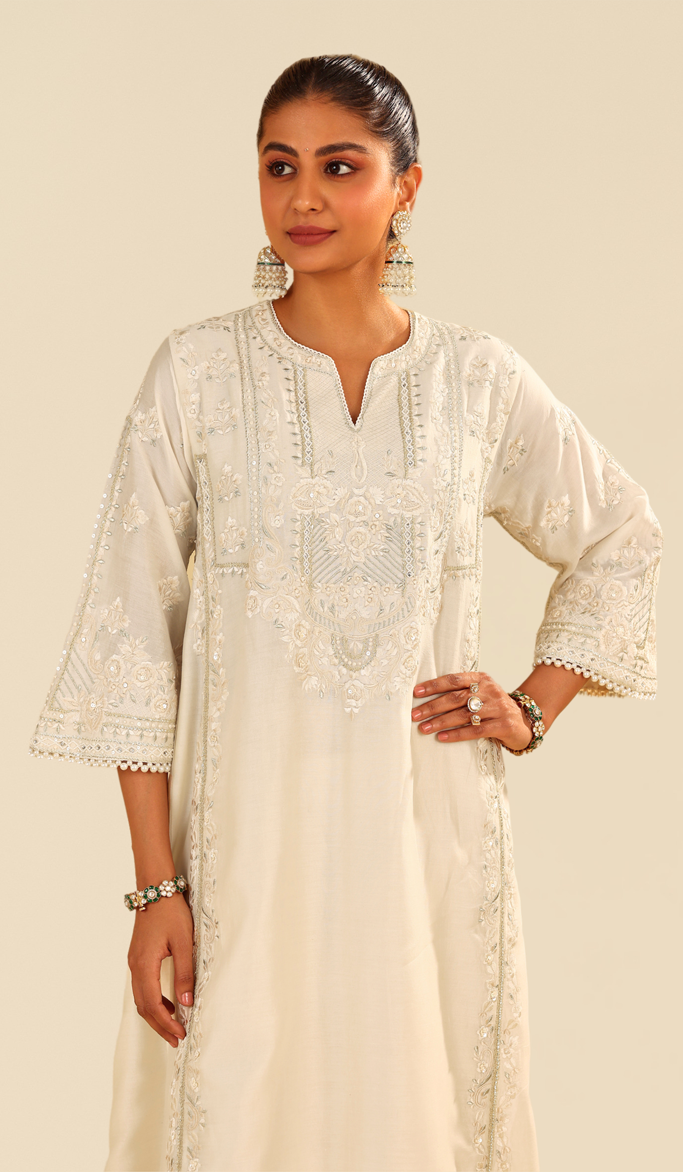 Maziya - Long Chauga With Salwar