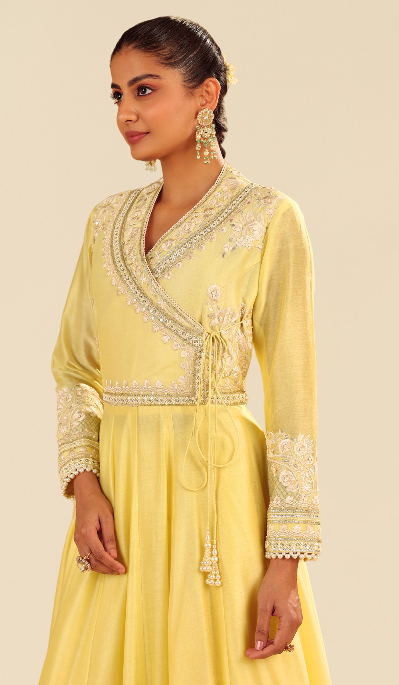 Ameena - Long Anarkali With Skirt
