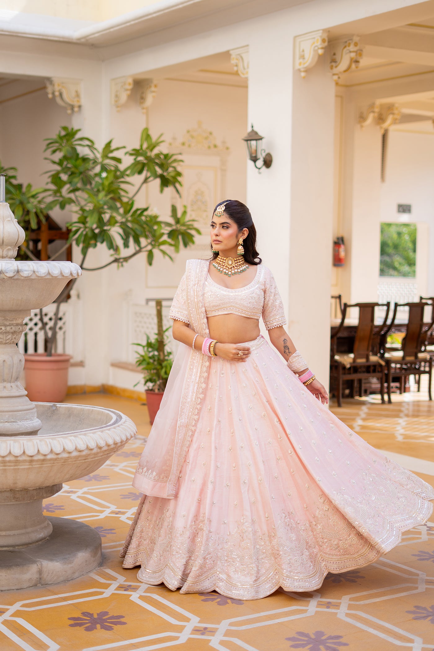 FIDA - LEHENGA WITH BLOUSE AND DUPATTA
