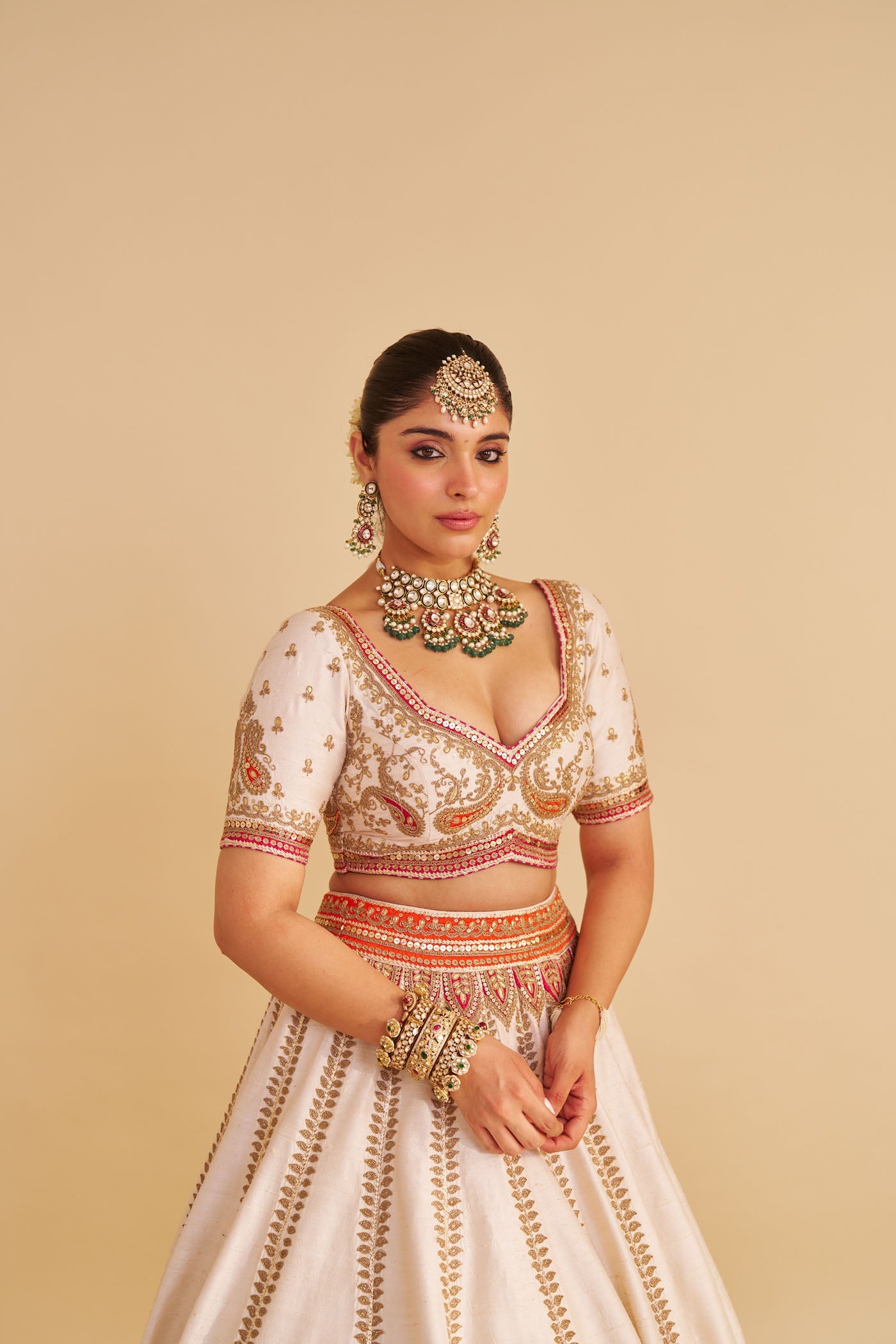 AMARA - Daisy Ivory LEHENGA (Lxrts)