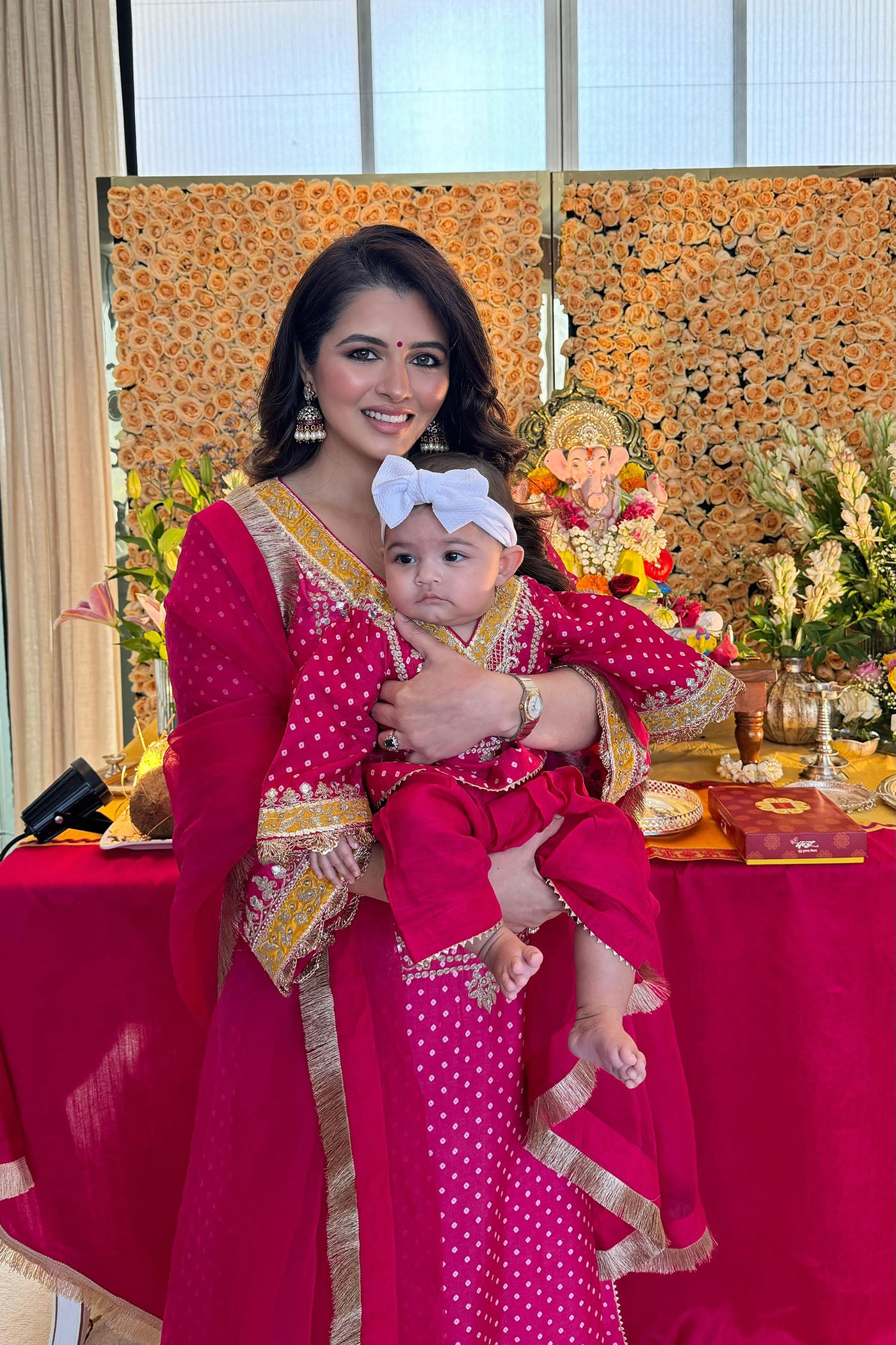 Siara - Long A-line Choga With Salwar