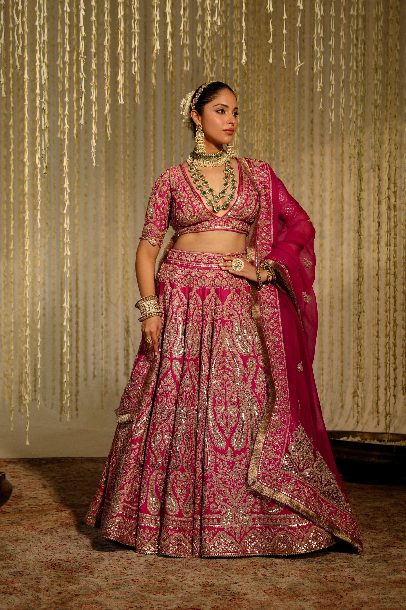 Aashkara Bidani In AMIRAH - Hot Pink