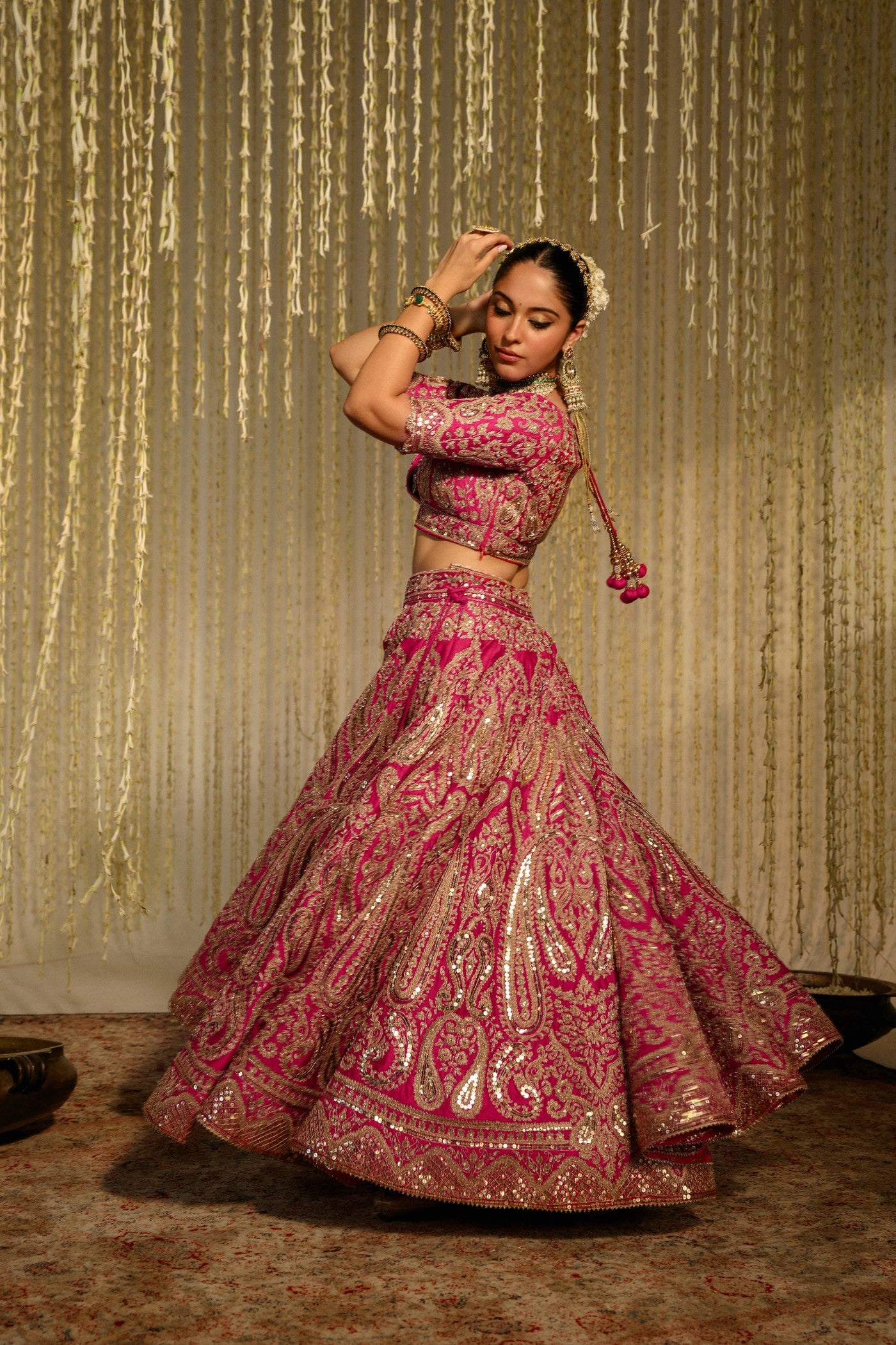 Aashkara Bidani In AMIRAH - Hot Pink