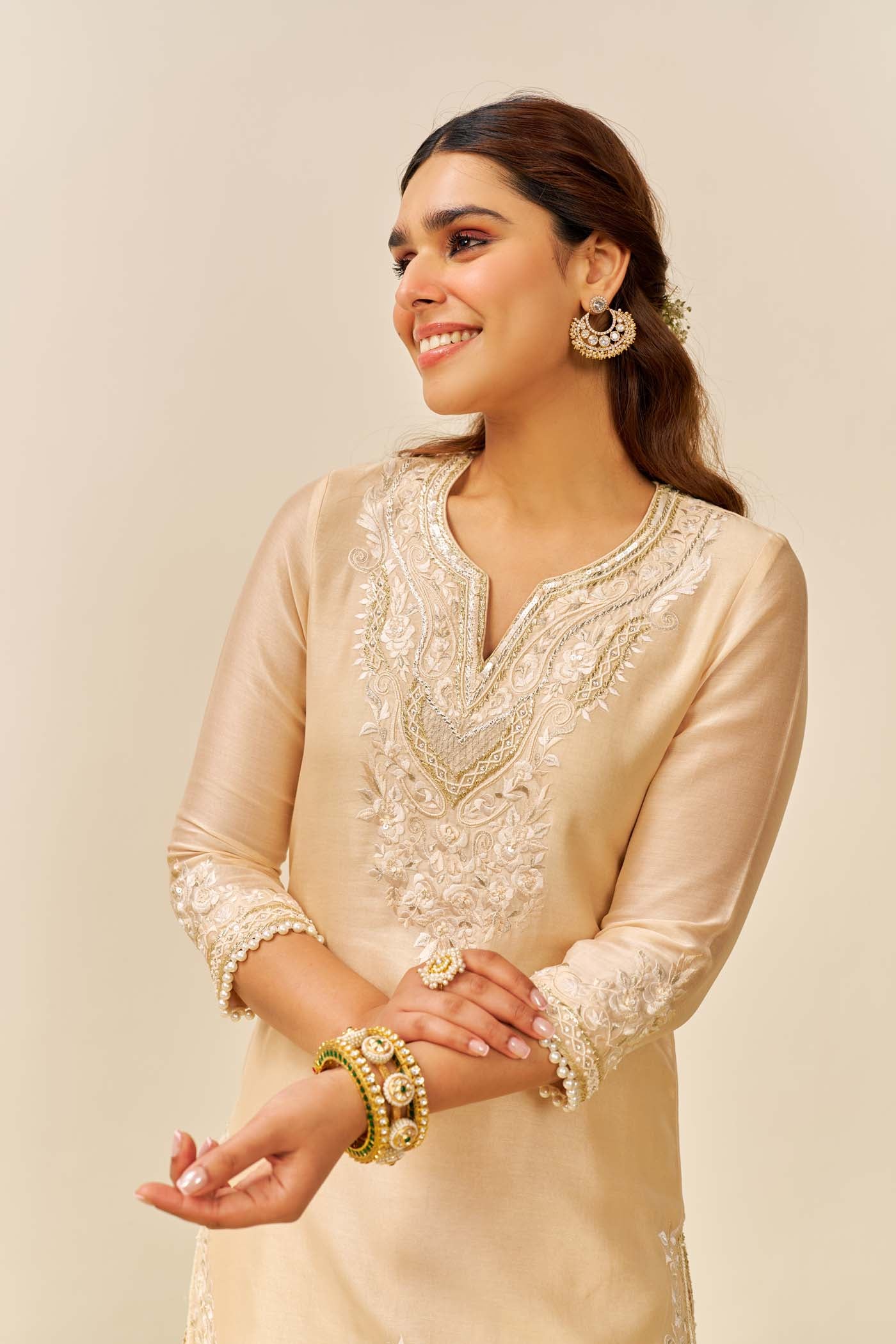 HANIYA - SHORT KURTI WITH SALWAR