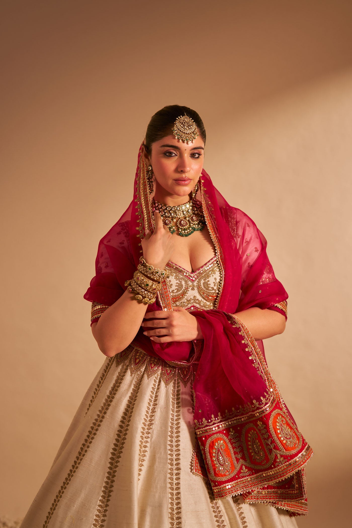 AMARA - Daisy Ivory LEHENGA (Lxrts)