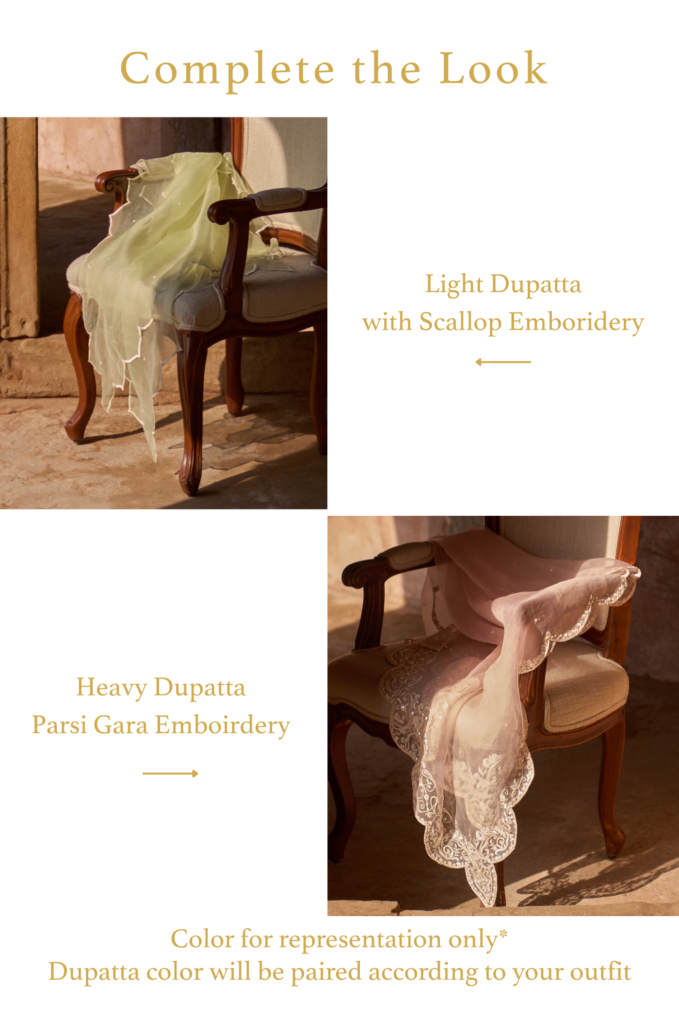 SAHABAT - DAISY IVORY WITH MINT GREEN KAAFTAN WITH SALWAR