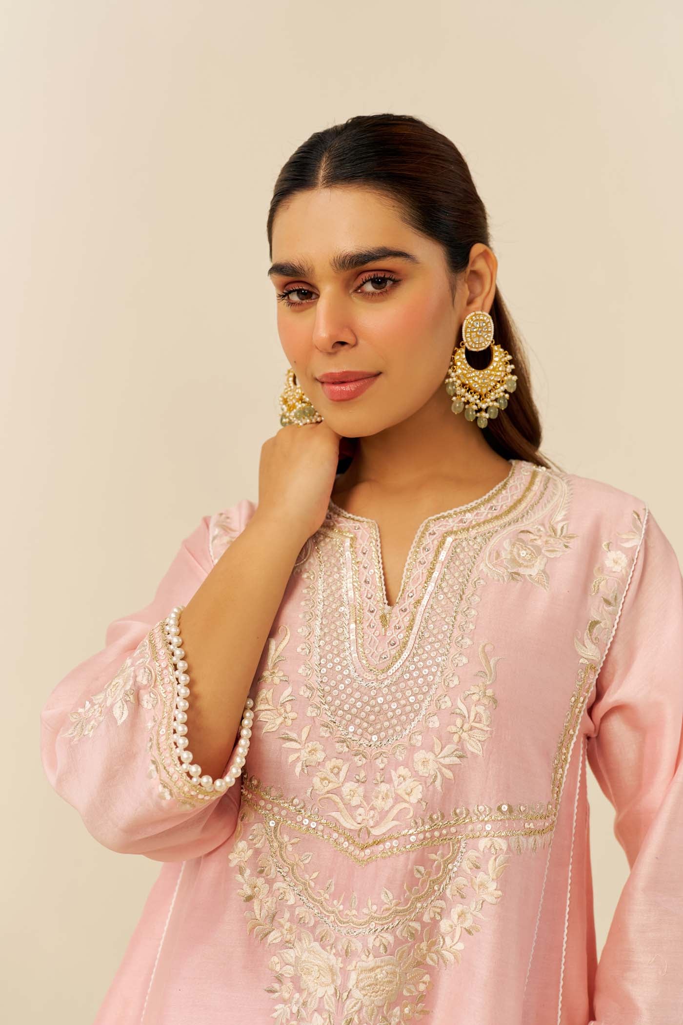 AIZA - SHORT CHAUGA WITH SALWAR