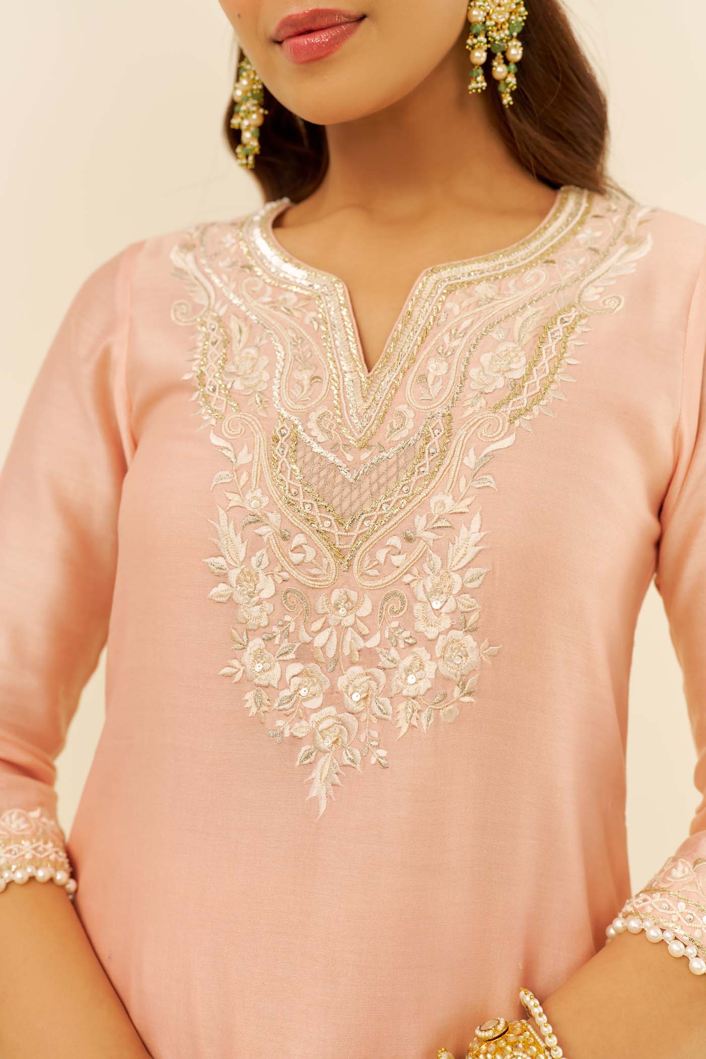 HANIYA - SHORT KURTI WITH SALWAR