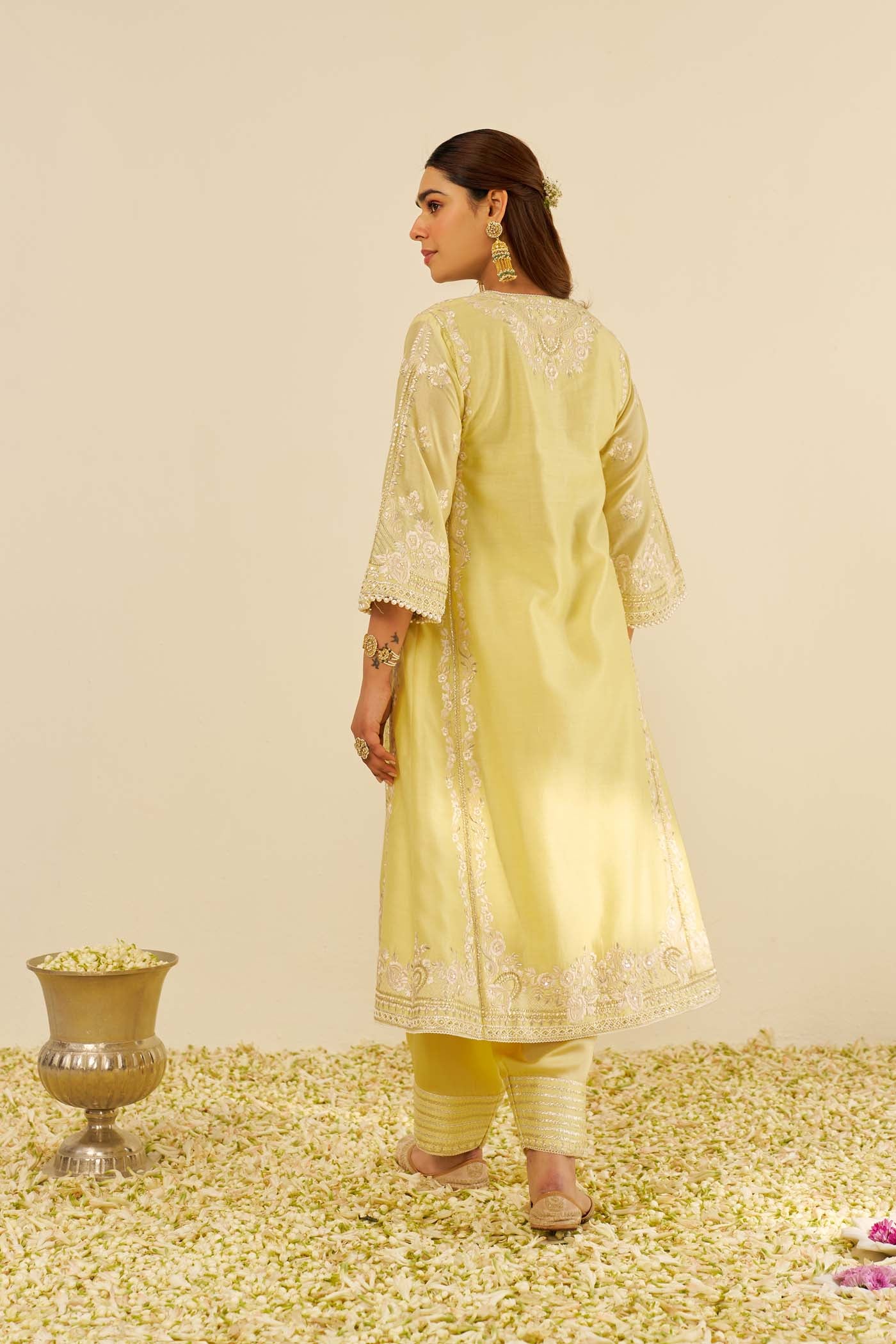 Maziya - Long Chauga With Salwar