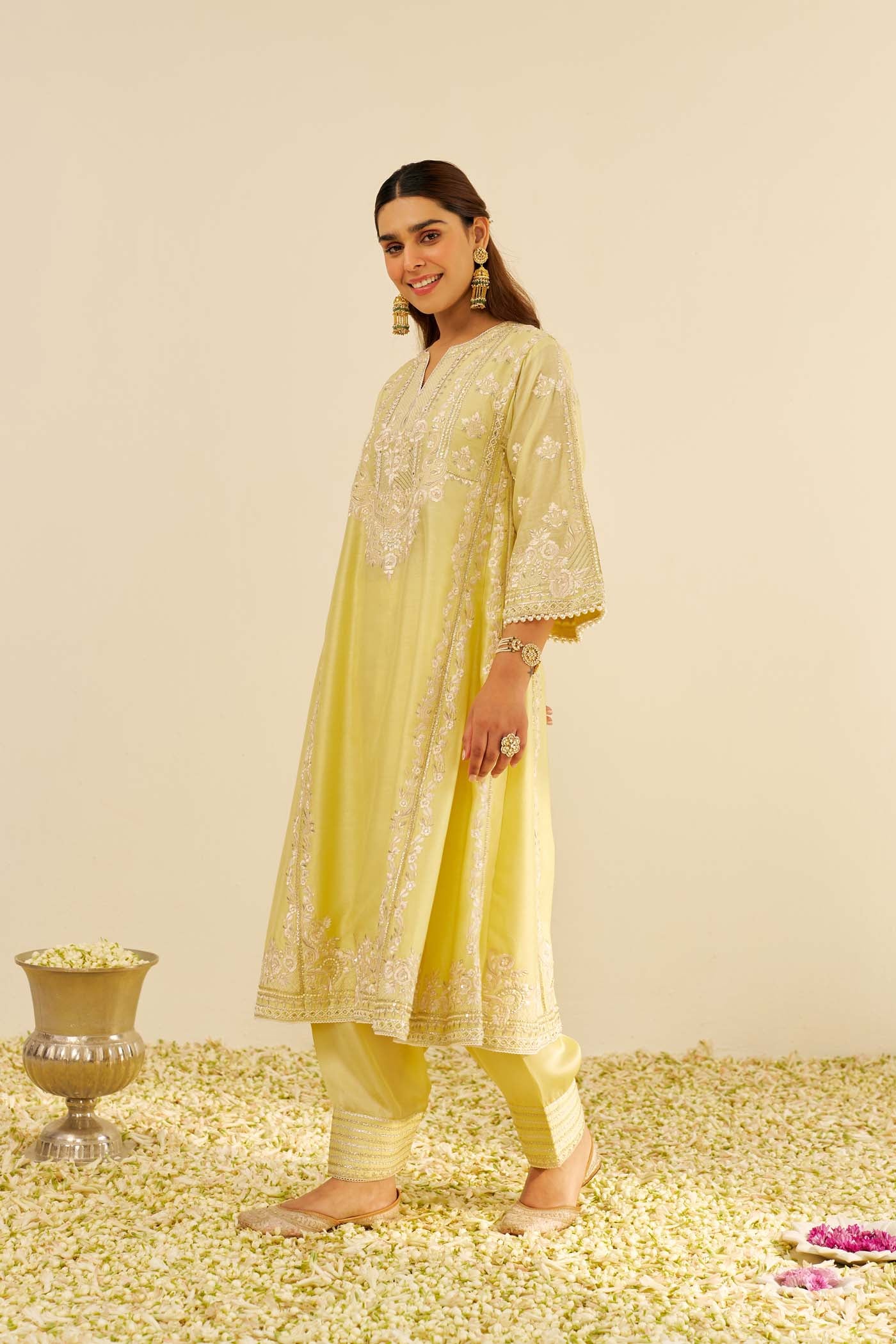 Maziya - Long Chauga With Salwar