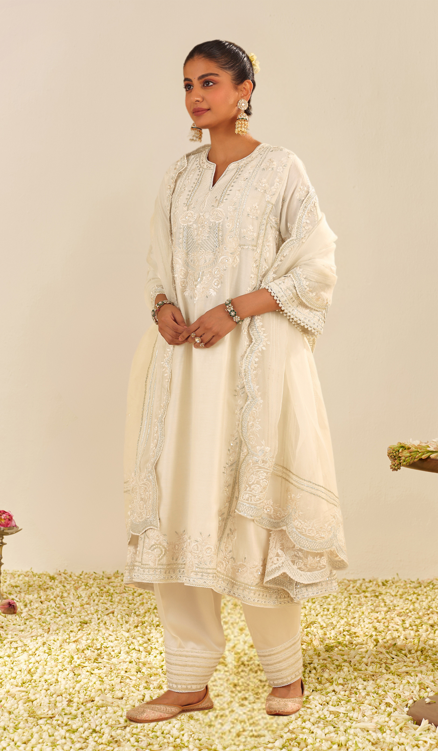 Maziya - Long Chauga With Salwar