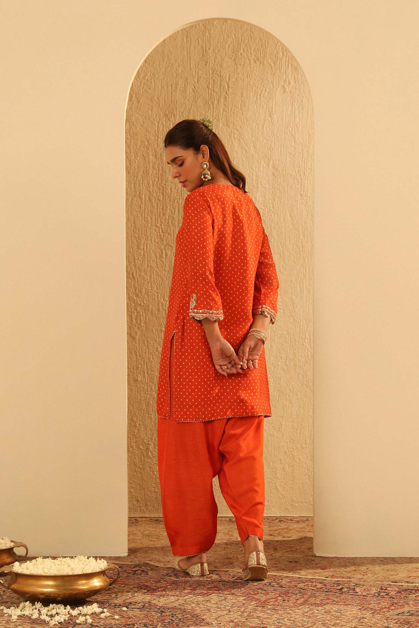 Asma - Short Kurta with Salwar