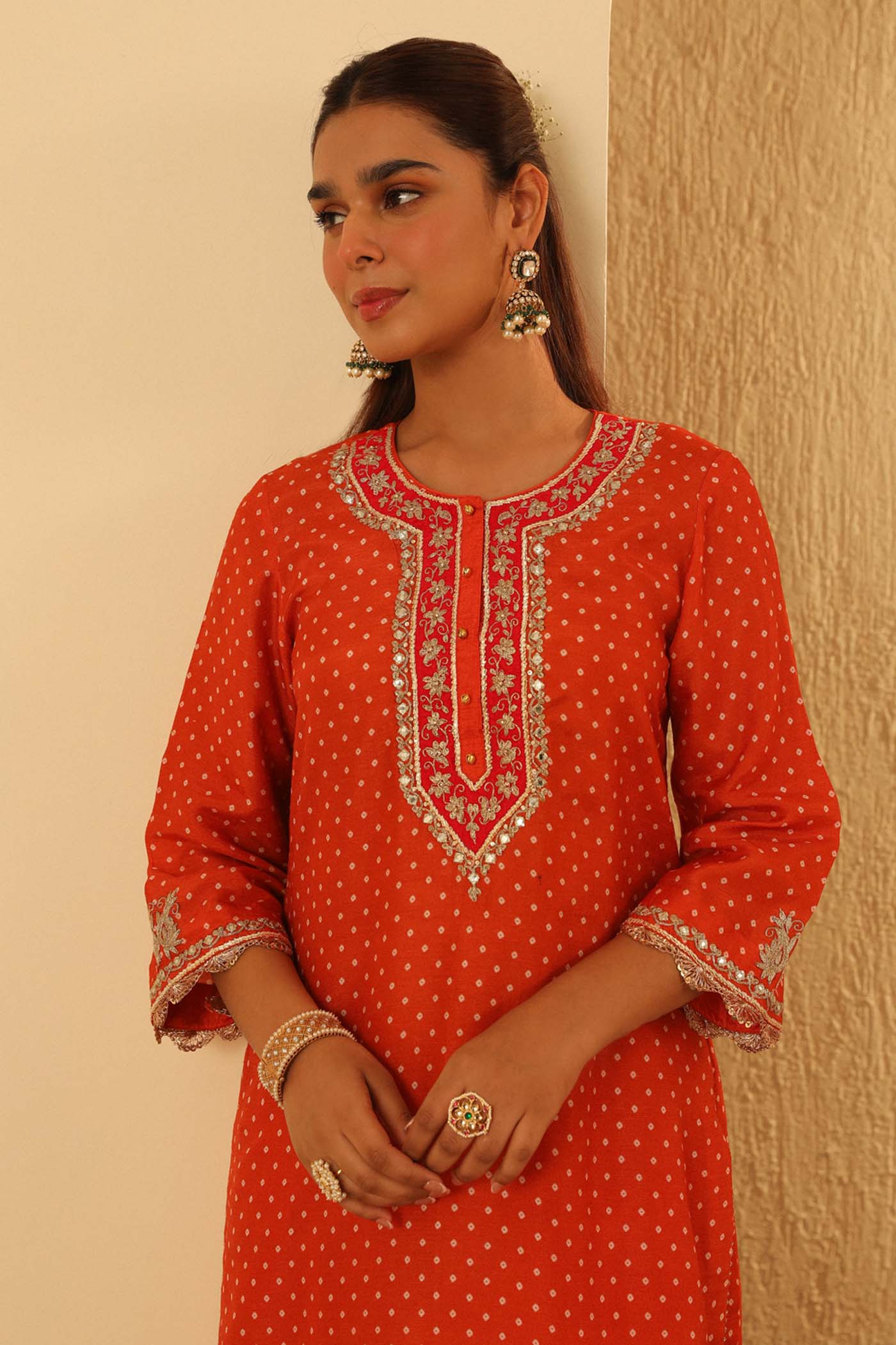 Asma - Short Kurta with Salwar