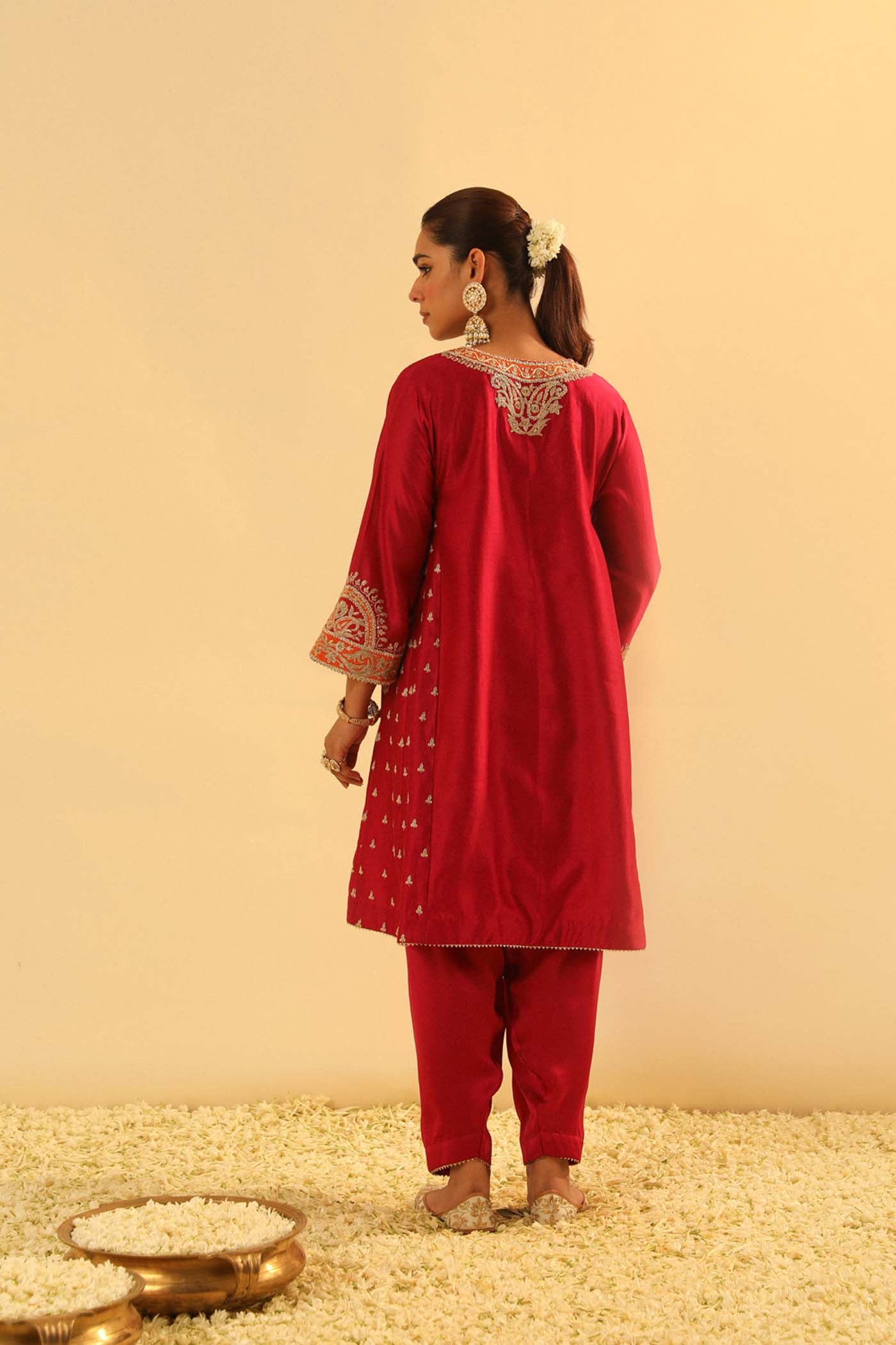 Falisha - Short Kalidaar Chauga with Salwar