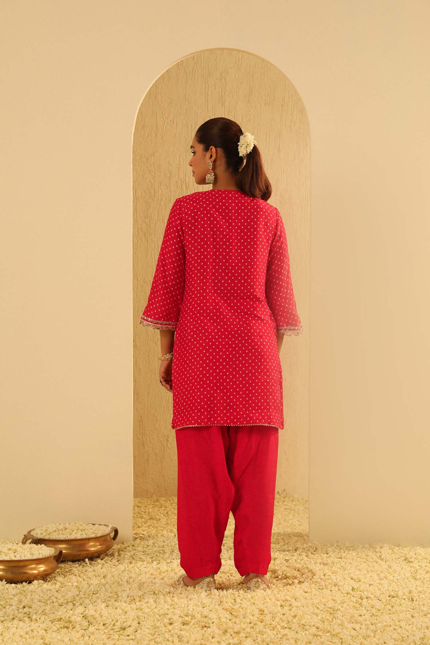 Asma - Short Kurta with Salwar