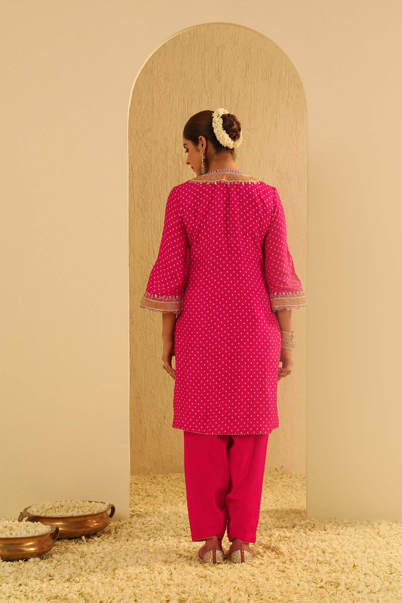 Kaira - Hotpink Kurta with Salwar (Lxrts)