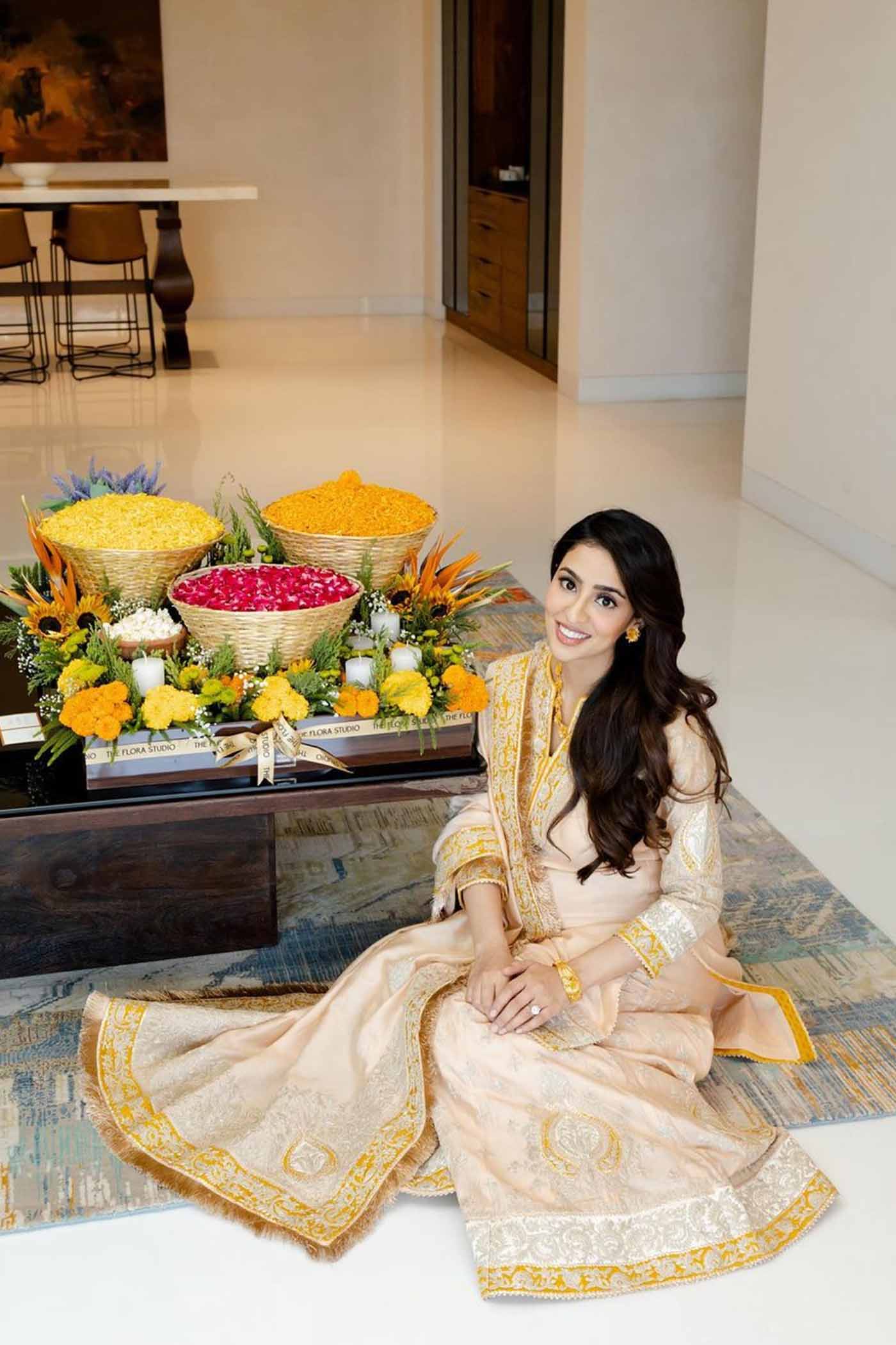 Shabina- Rosepink short kurta with garara and dupatta (Lxrts)