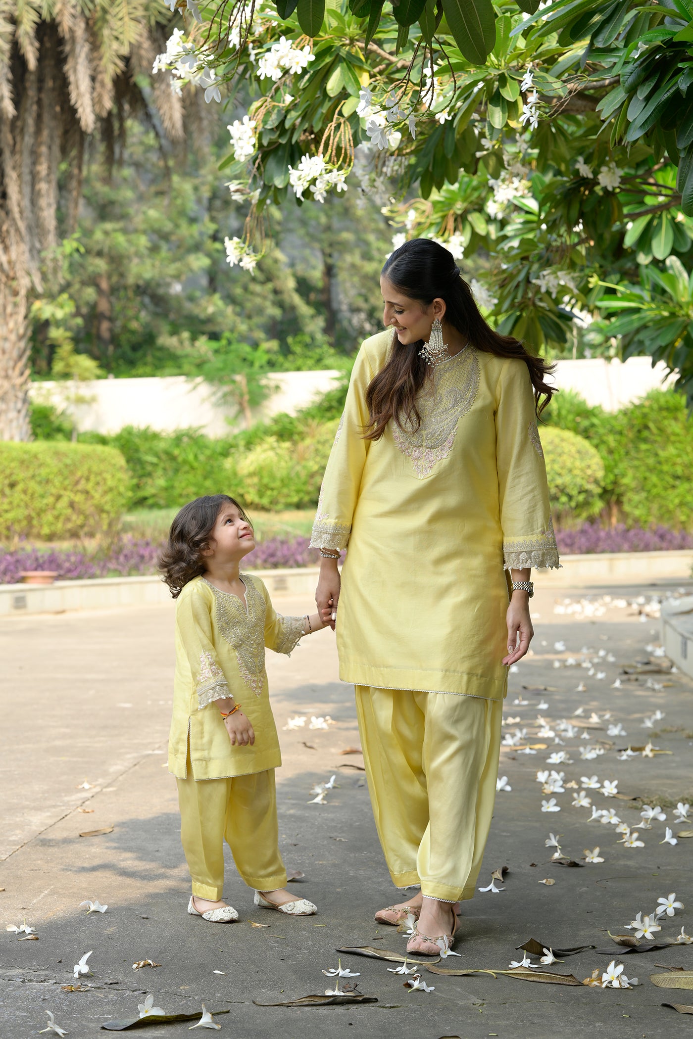 Karishma Yadav In Ashira- Lemon Yellow Kurta with Salwar