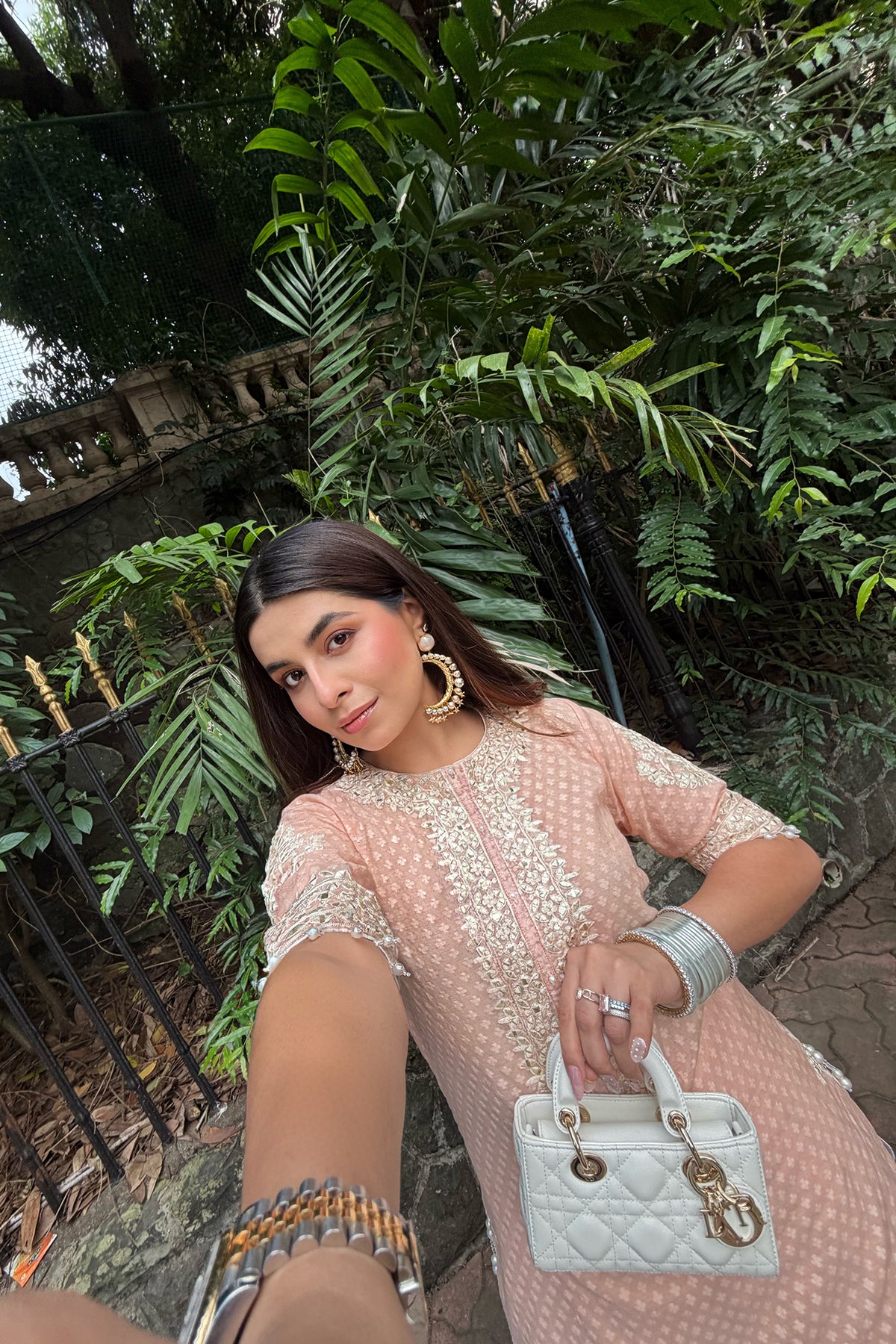 Prerna Mehra In Anaisha - Carnation Pink Short Kurta With Farshi Salwar