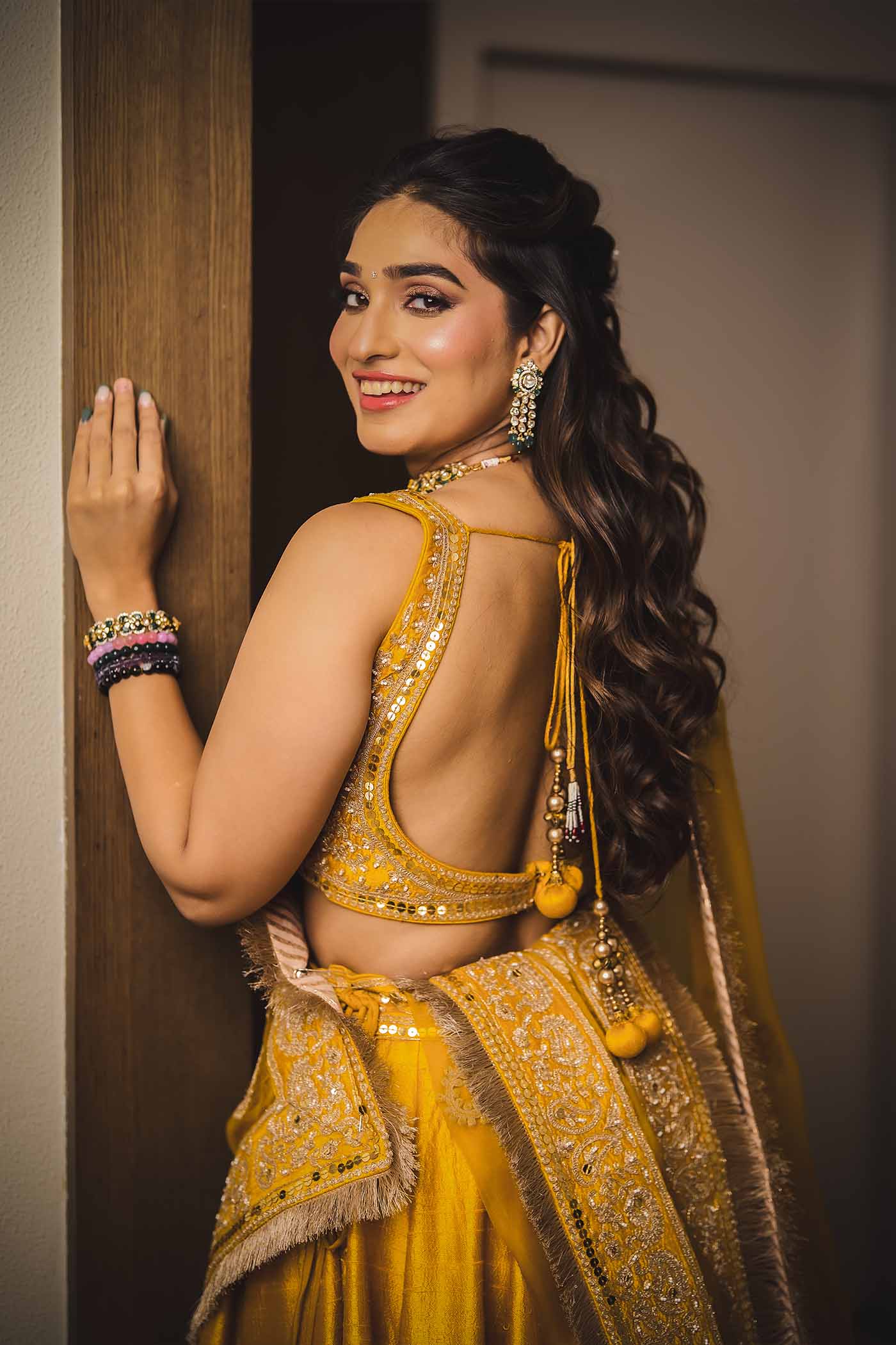 Tasheen Sehgal in AMNA - Glaze Mustard