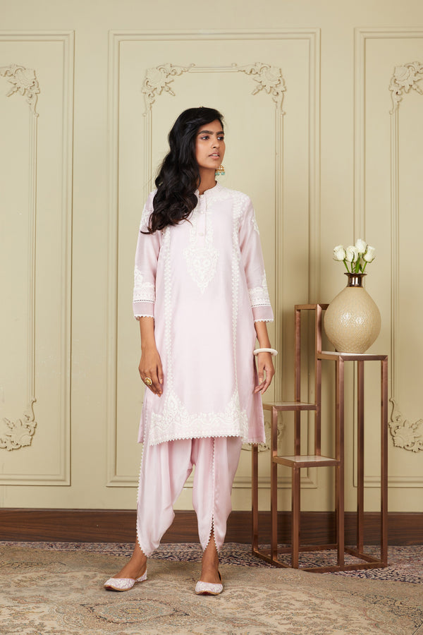 Rain & Rainbow Salwar Suits and Sets : Buy Rain & Rainbow Women White &  Yellow Yoke Design Kurta With Dhoti Pants (Set Of 2) Online | Nykaa Fashion.