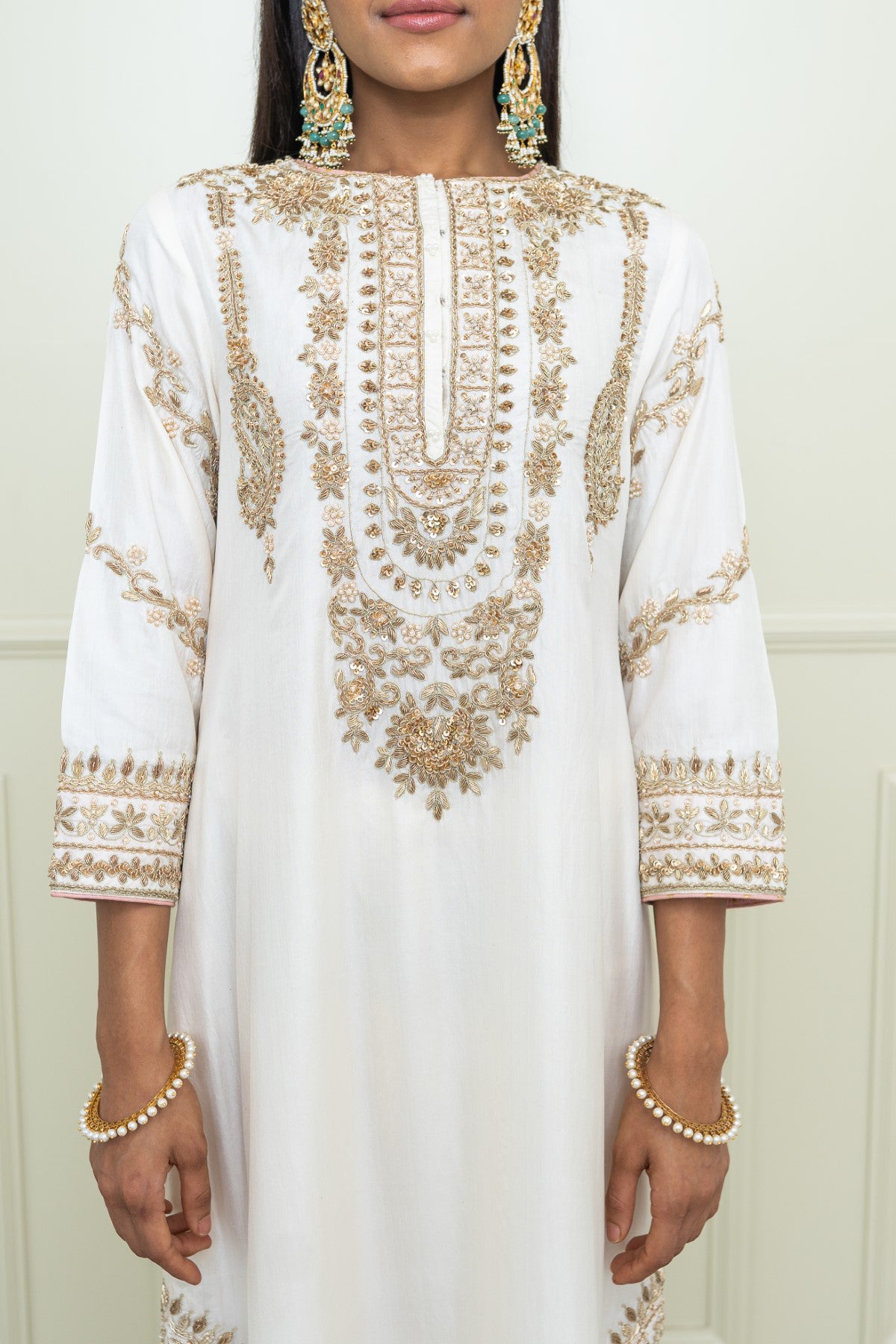 Aarini - A-Line kurta with dogri salwar