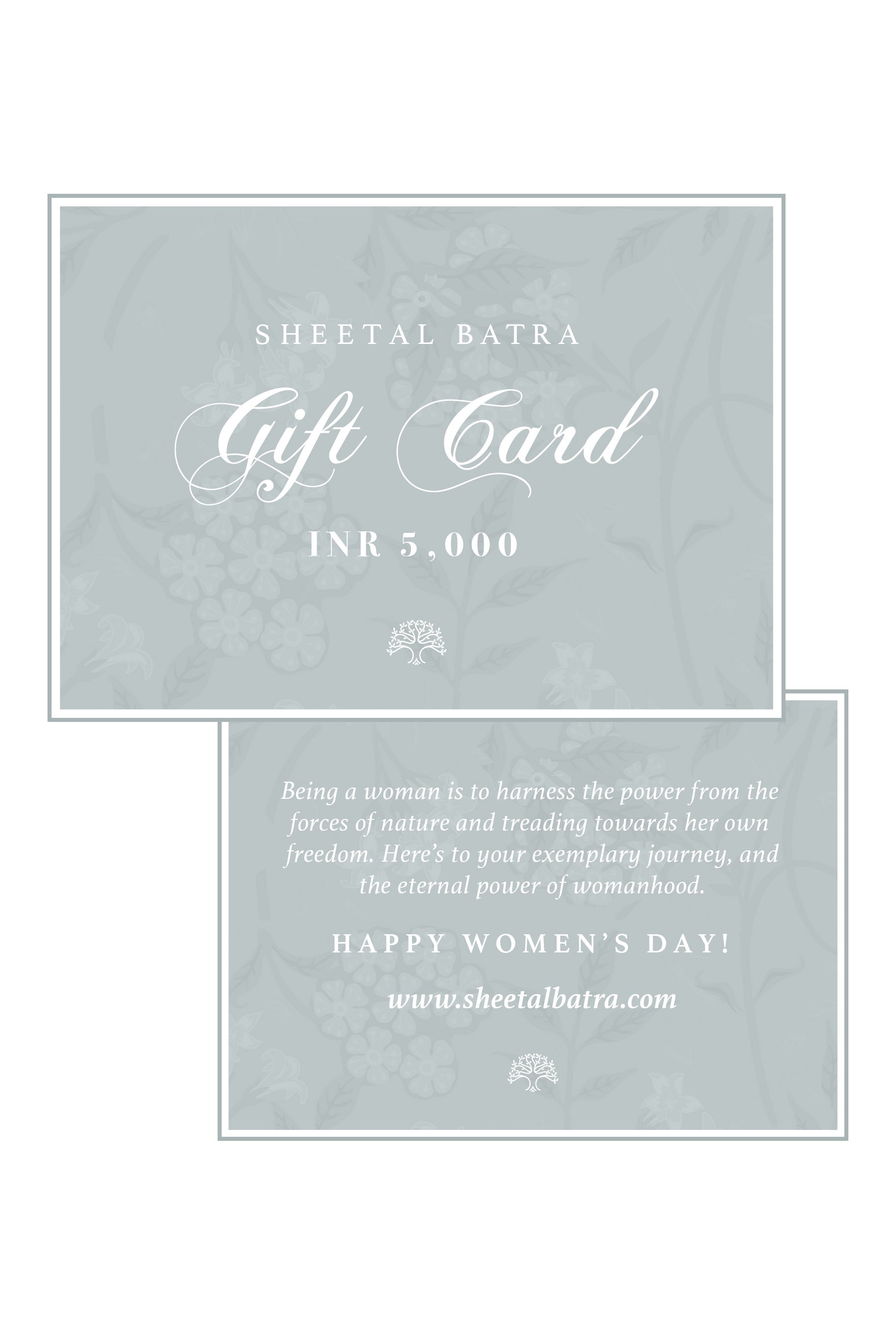 Sheetal Batra Rs 5000 Gift Card