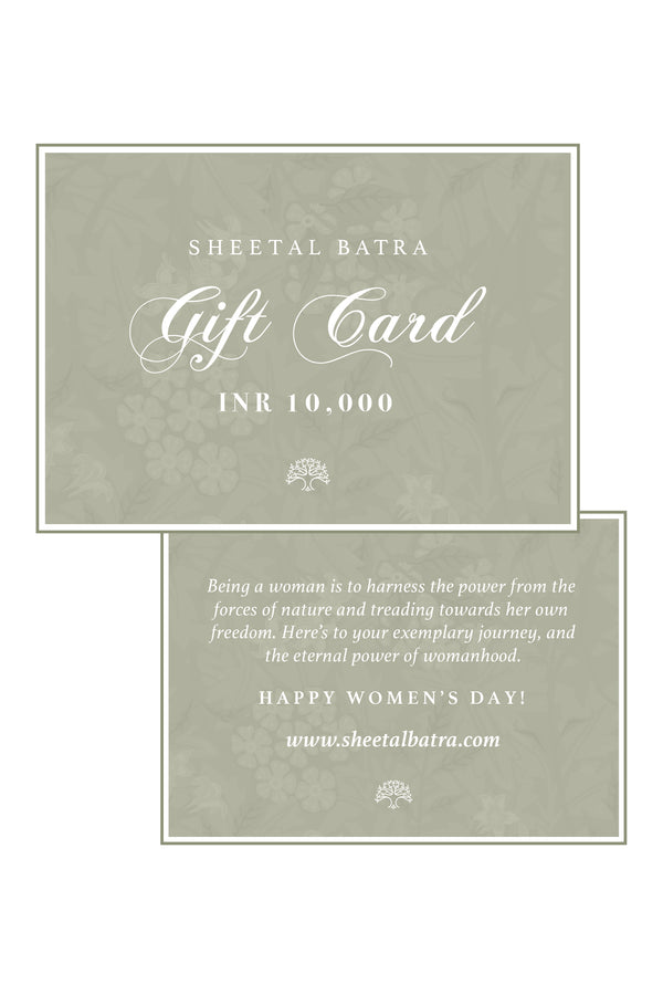 Sheetal Batra Rs 10000 Gift Card